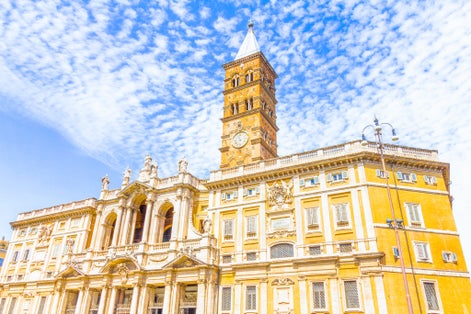PHOTO OF Basilica Santa Maria Maggiore in Rome, Italy .