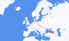 Flights from Reykjavík to Erzurum