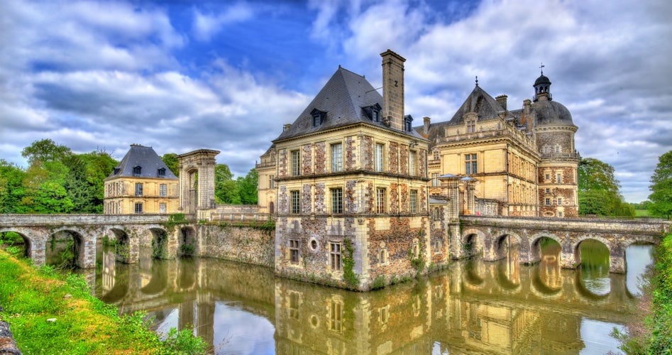 Serrant castle (Chateau de Serrant), Saint-Georges-sur-Loire, Maine-et-Loire department, France