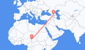 le Tchad pour la Géorgie