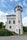 Vålandstårnet in Stavanger Norway. Old tower plased on the highest point of the city next to a water reservoir.