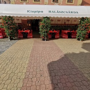 photo of view ofKispipa Halászcsárdaz,Miskolc Hungary.