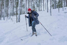 Backcountry-Skiabenteuer von Rovaniemi