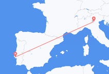 Flyrejser fra Verona til Lissabon