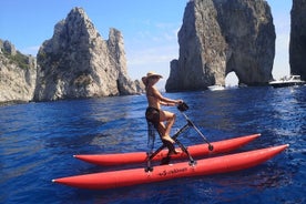 La costa de Nápoles en bicicleta acuática: visite Nápoles en un tour en bicicleta acuática