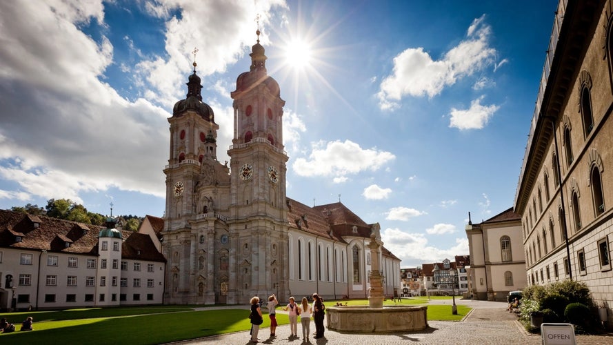 photo of view of St. Gallen, Switzerland.