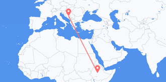 Ethiopia to Bosnia & Herzegovina