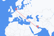 카타르 도하에서 출발해 네덜란드 흐로닝언으로(으)로 가는 항공편