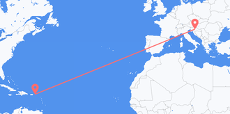 British Virgin Islands to Croatia