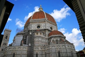 Florence Skyline från toppen av Brunelleschis kupol