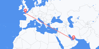 United Arab Emirates to Jersey