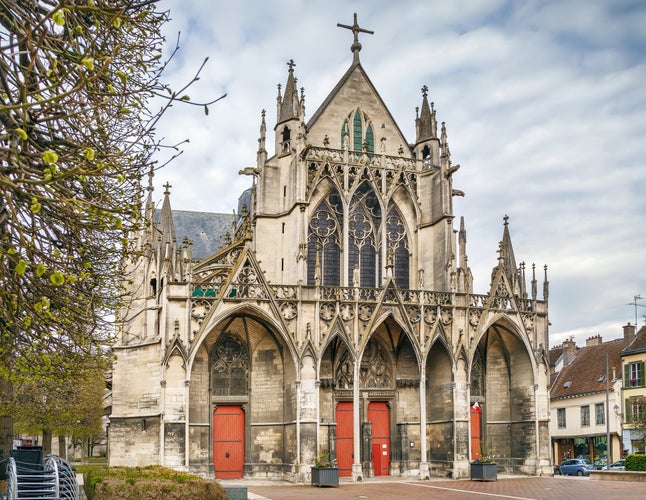 Gothic Basilica Saint Urbain of Troyes - France, Aube