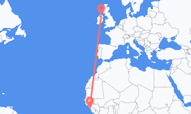 Flights from Guinea to Northern Ireland