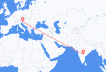 frá Hyderabad til Ljubljana