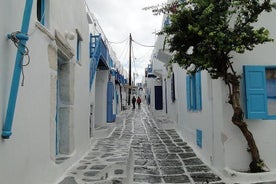 Excursion sur la côte de Mykonos: visite privée à pied de la vieille ville