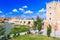 Photo of Cordoba, Spain. Roman Bridge and Mezquita (Great Mosque) Cathedral on the Guadalquivir River.