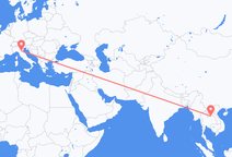 Flights from Vientiane to Bologna