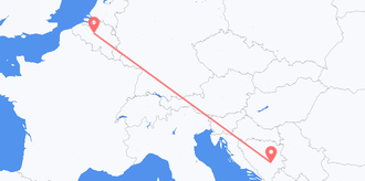 Belgien nach Bosnien und Herzegowina