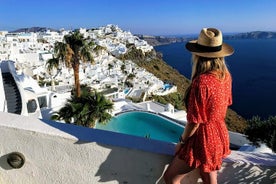 Privat halvdag Santorini Höjdpunkter resa och vinprovning