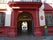 Entrance of Baroque style buidling of Electoral Palatinate Museum called 'kurpfalzisches Museum' in German with golden letters.