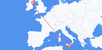 Ireland to Malta