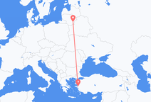 Izmir to Vilnius