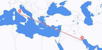 Voli dal Kuwait Per l'Italia