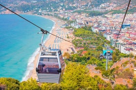 Tour di Alanya con funivia, gita in barca e pranzo a Dimcay