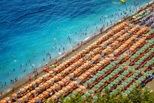 Photo of aerial View of Castellammare di Stabia from the cableway, Italy.