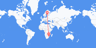 Mozambique to Finland