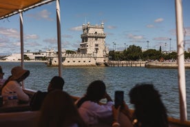 Excursão panorâmica em barco amarelo de Lisboa