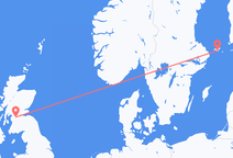 Flyg från Glasgow till Mariehamn