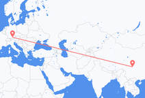 Flüge von Chengdu nach München