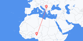 Nigeria to Kosovo