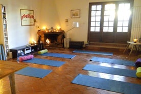 Yoga sur le toit Faro pour les débutants