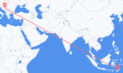 Vluchten van Dili, Oost-Timor naar Tuzla, Bosnië en Herzegovina