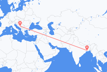 Flights from Kolkata to Sarajevo