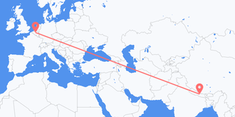 Nepal to Belgium