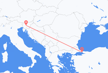 Flights from Ljubljana to Istanbul