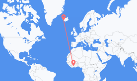 Vols de Côte d’Ivoire pour l’Islande