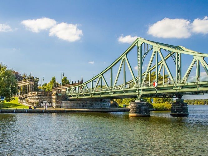 Glienicker Bridge in Potsdam, Berlin, Germany