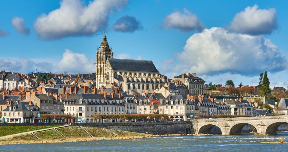 Blois, France: Along the route of the castles on the Loire River - Ville de Blois. Travel and Tourism French