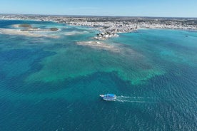 Excursion en bateau dans la zone marine protégée de Porto Cesareo