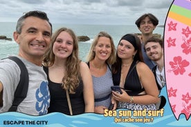 Outdoor Escape Game Biarritz – Strandsurfen und Spionage