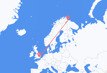 Flyreiser fra Kirkenes, til London