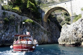 De Salerne: croisière en petit groupe sur la côte amalfitaine avec arrêts à Positano et à Amalfi