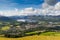 Photo of aerial view of Keswick and lake Derwent Water from Latrigg, Cumbria, UK.