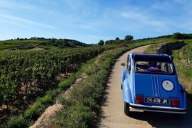 2CV で巡るルート デ グラン クリュ (セラー訪問付き) - 3 時間