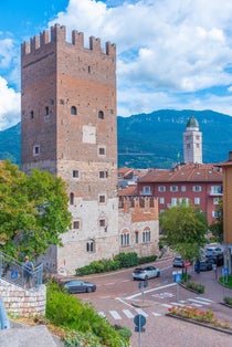 Torre Vanga in Italain town Trento.