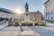 photo of view of Mozart statue on Mozart Square (Mozartplatz) located at Salzburg, Austria.